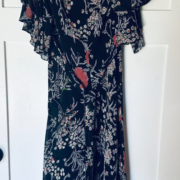 Girls from Savoy x Anthropologie | Floral Midi Dress | Size 6 - Picture 3 of 7